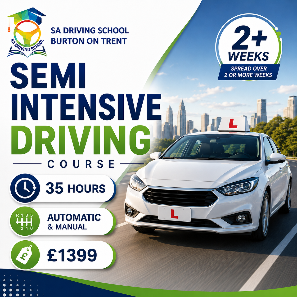 s a driving school Burton on Trent